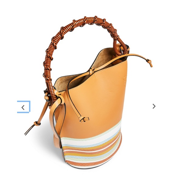 Loewe leather and snake skin bucket bag - Picture 3 of 3